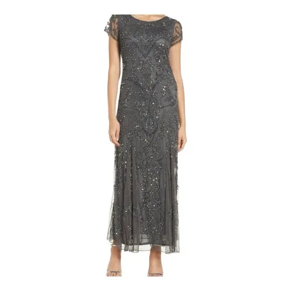 black maxi dress for beach Beverley Black Mesh Maxi Dress